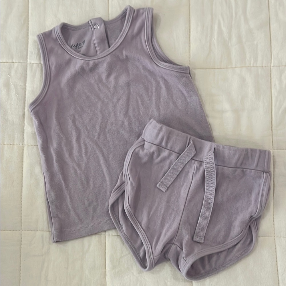 Kyte BABY Lavender Outfit Set